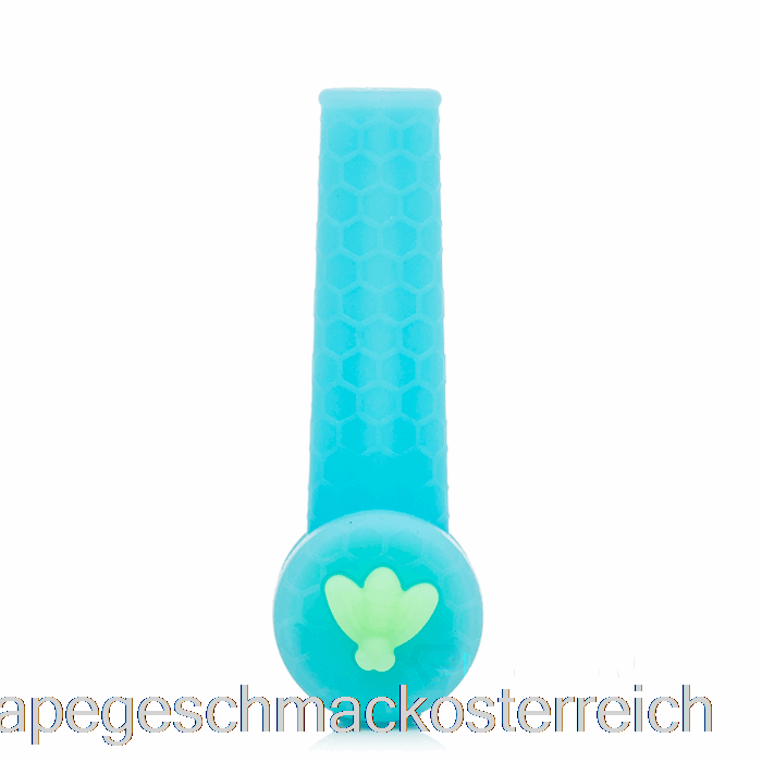 Stratus Trio Silikonpfeife UV-Blau (UV-Blau / UV-Grüne Biene) Vape-Geschmack
